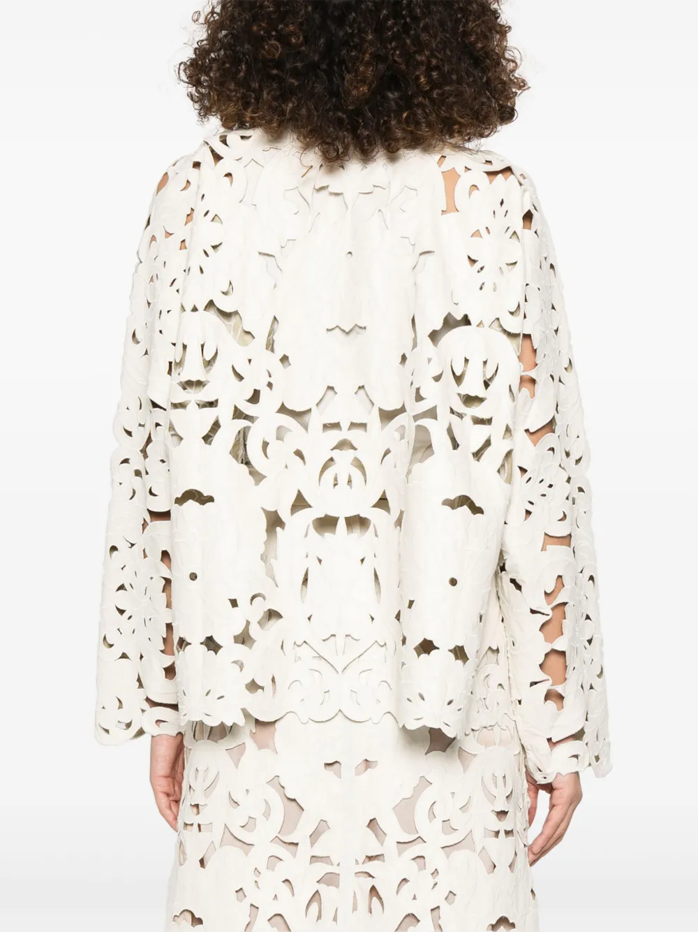 Forte Jack met kant Beige