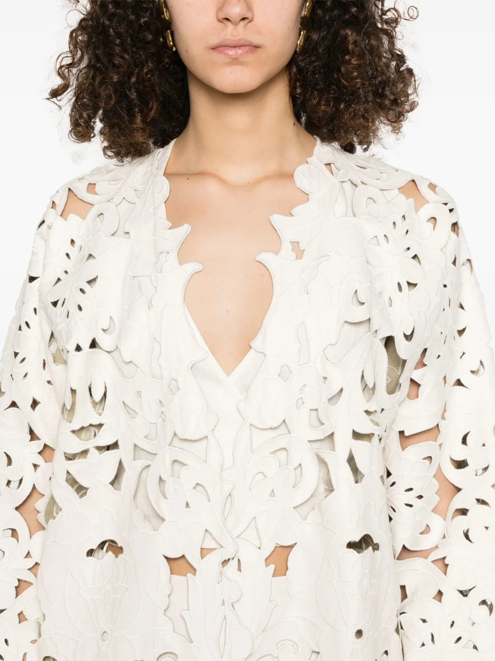 Forte Jack met kant Beige