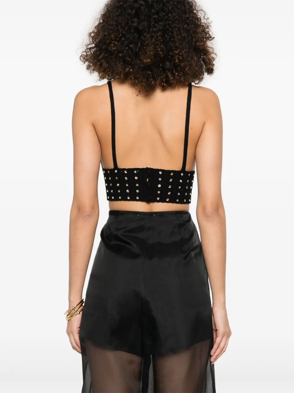 FORTE FORTE CRYSTAL-EMBELLISHED TOP 