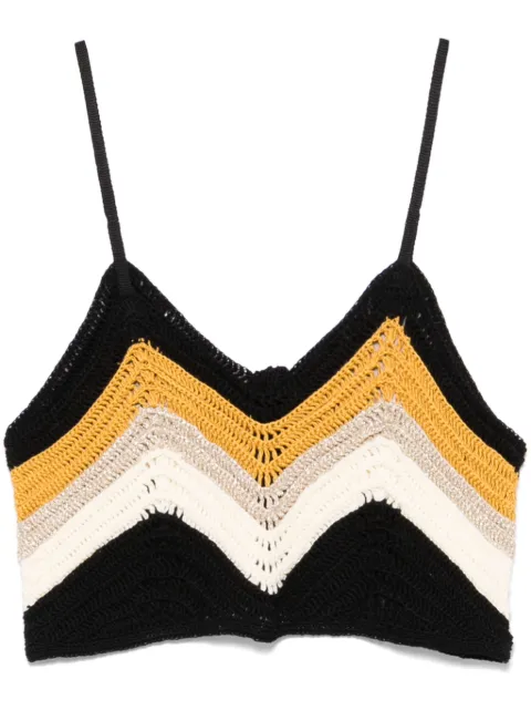 Forte Forte crochet-knit crop top