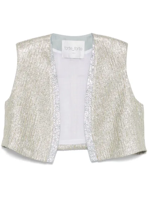 Forte Forte striped gilet