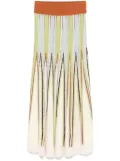 Forte Forte knitted midi skirt - Green