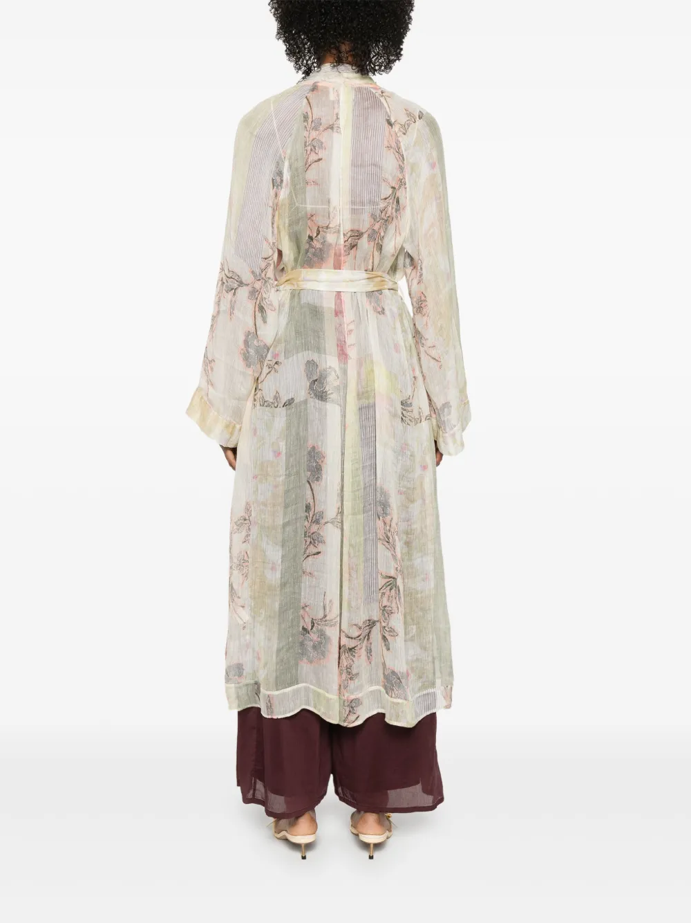FORTE FORTE SEMI-SHEER COAT