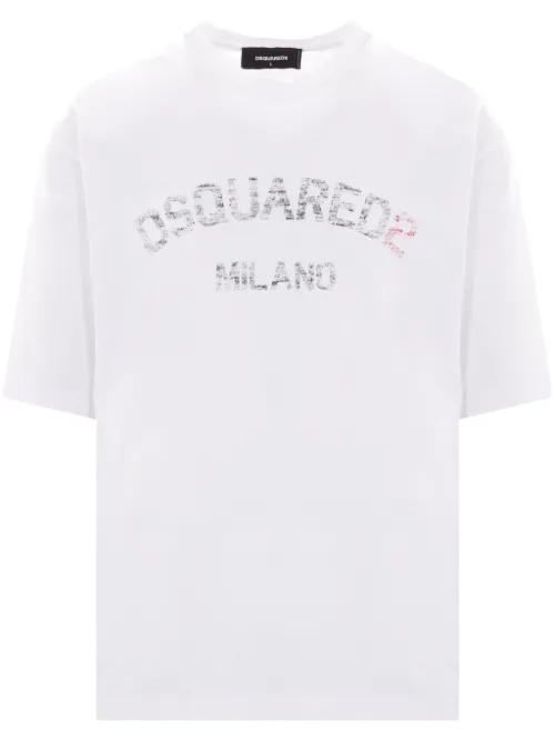 T-shirt à logo imprimé - DSQUARED2 - Modalova