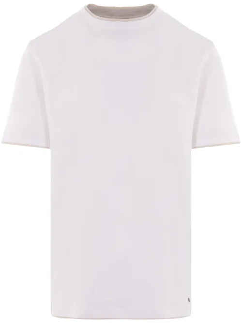 Eleventy t-shirt en coton - Blanc - Eleventy - Modalova