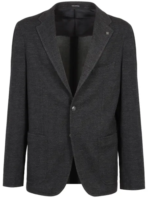 Tagliatore chevron-pattern blazer 
