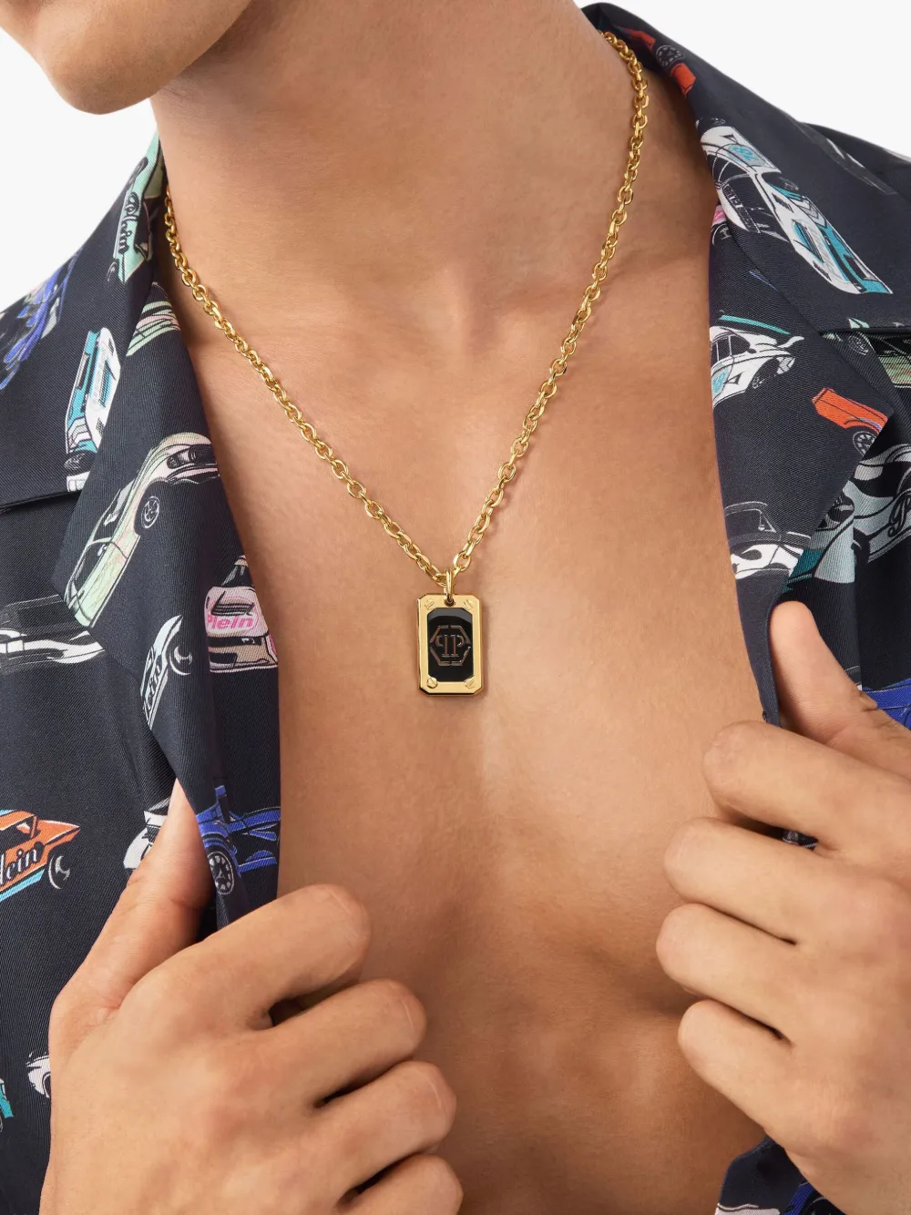 Philipp Plein collar Plein Tag IP | Image 2