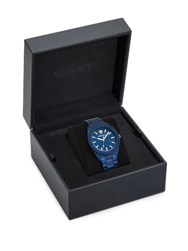 Versace Dome 42mm | Blue | FARFETCH