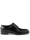 Prada patent-finish mink shoes - Black