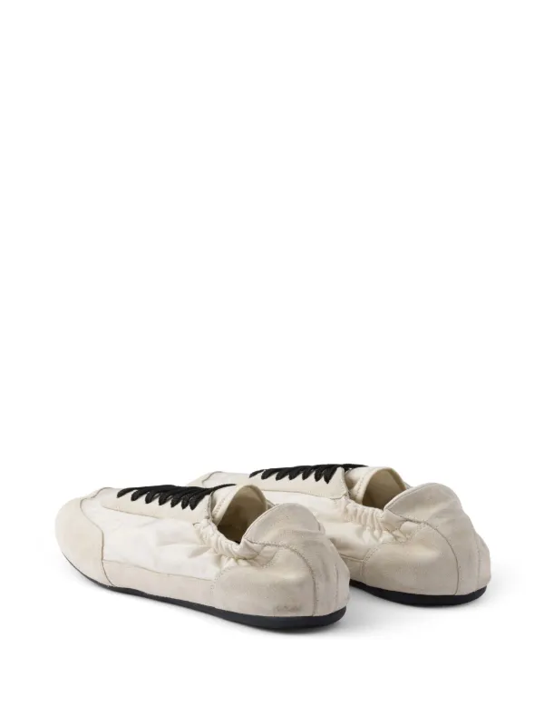 スニーカー PRADA 'Collapse' sneakers Black Collapse Re-nylon And Suede Elasticized Sneakers | PRADA