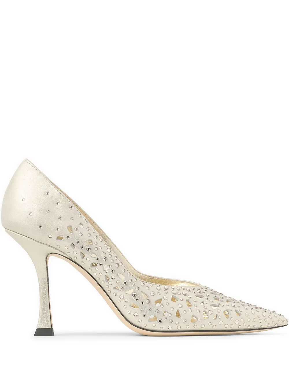 Jimmy Choo 90mm Ziri pumps Gold