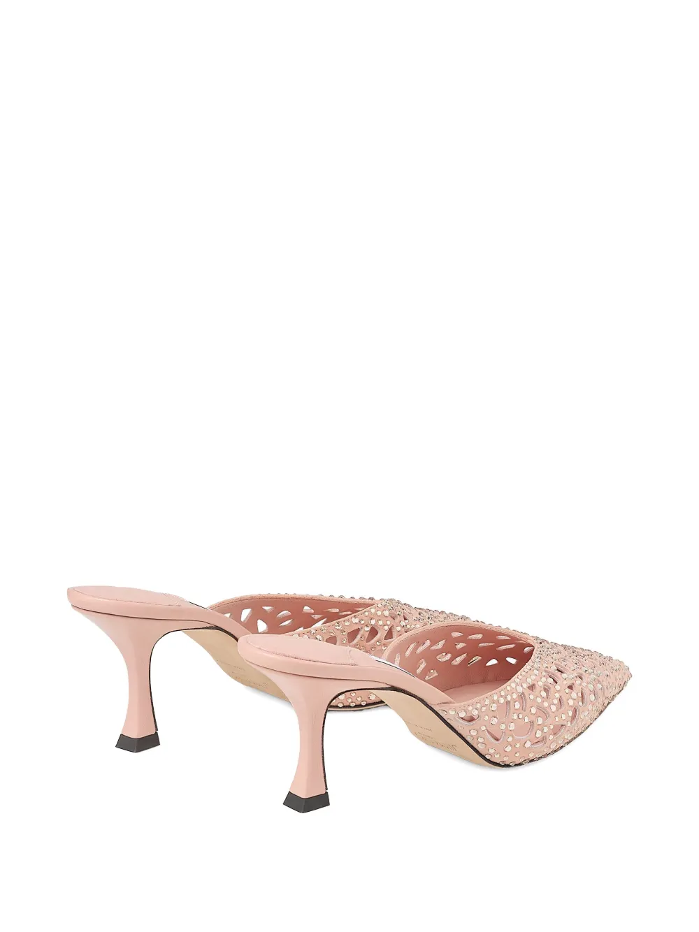 Jimmy Choo 70mm Solar mules Pink