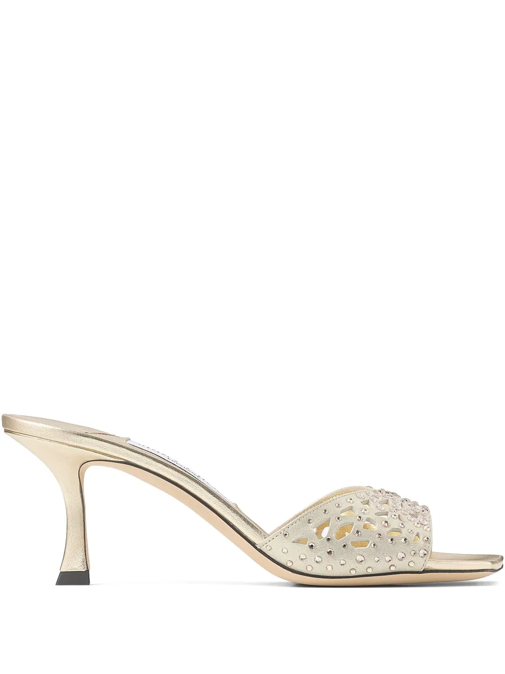 Jimmy Choo Skye 70mm muiltjes Goud