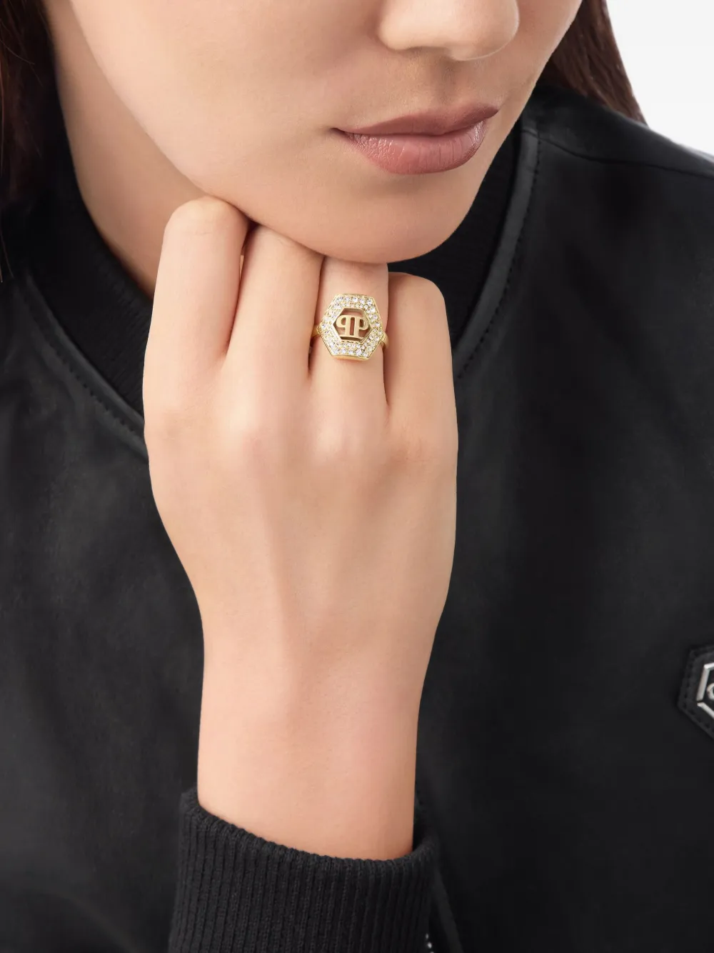  Philipp Plein Plein Legacy Ring - Gold 