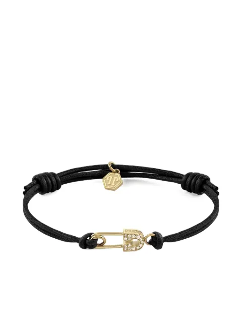 Philipp Plein safety pin-detail bracelet