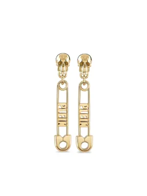 FENDI モノグラム フープピアス | ゴールドトーン | FARFETCH JP