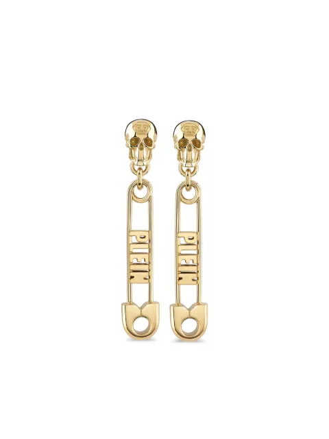 Philipp Plein aretes largos con imperdible