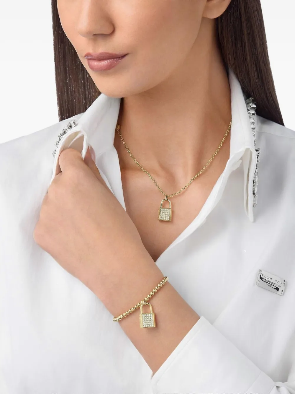 Philipp Plein Valentine chain necklace | Image 2