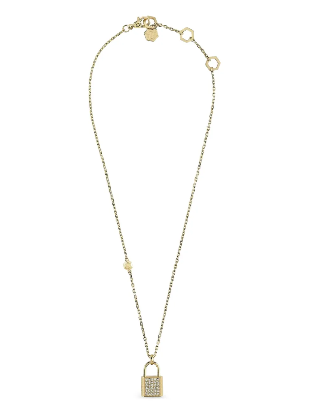 Philipp Plein Valentine chain necklace - Oro