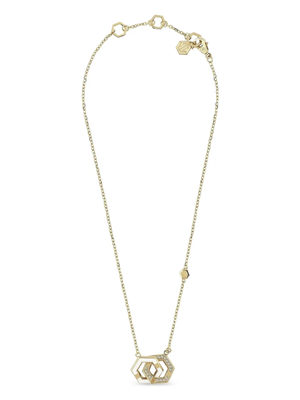Philipp Plein Legacy chain necklace - Oro