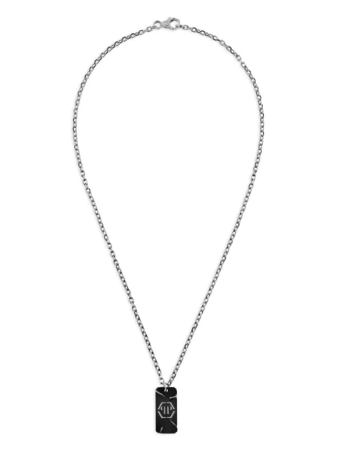 Philipp Plein Plein Tag chain necklace