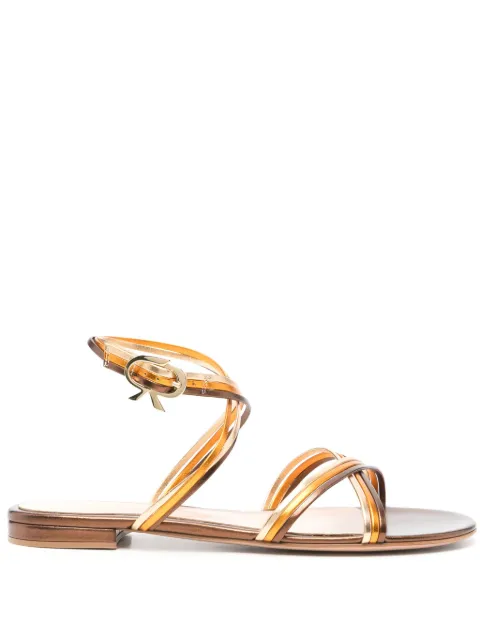 Gianvito Rossi sandalias con efecto sombreado