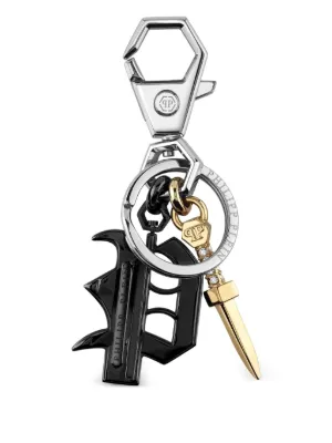 Versace Medusa Head-motif Key Holder | Gold | FARFETCH