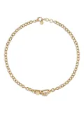 Philipp Plein chain-link Edge necklace - Gold