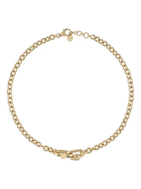 Philipp Plein chain-link Edge necklace