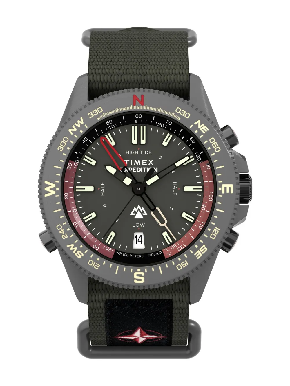 TIMEX Expedition Tide-Temp-Compass 45 mm - Groen