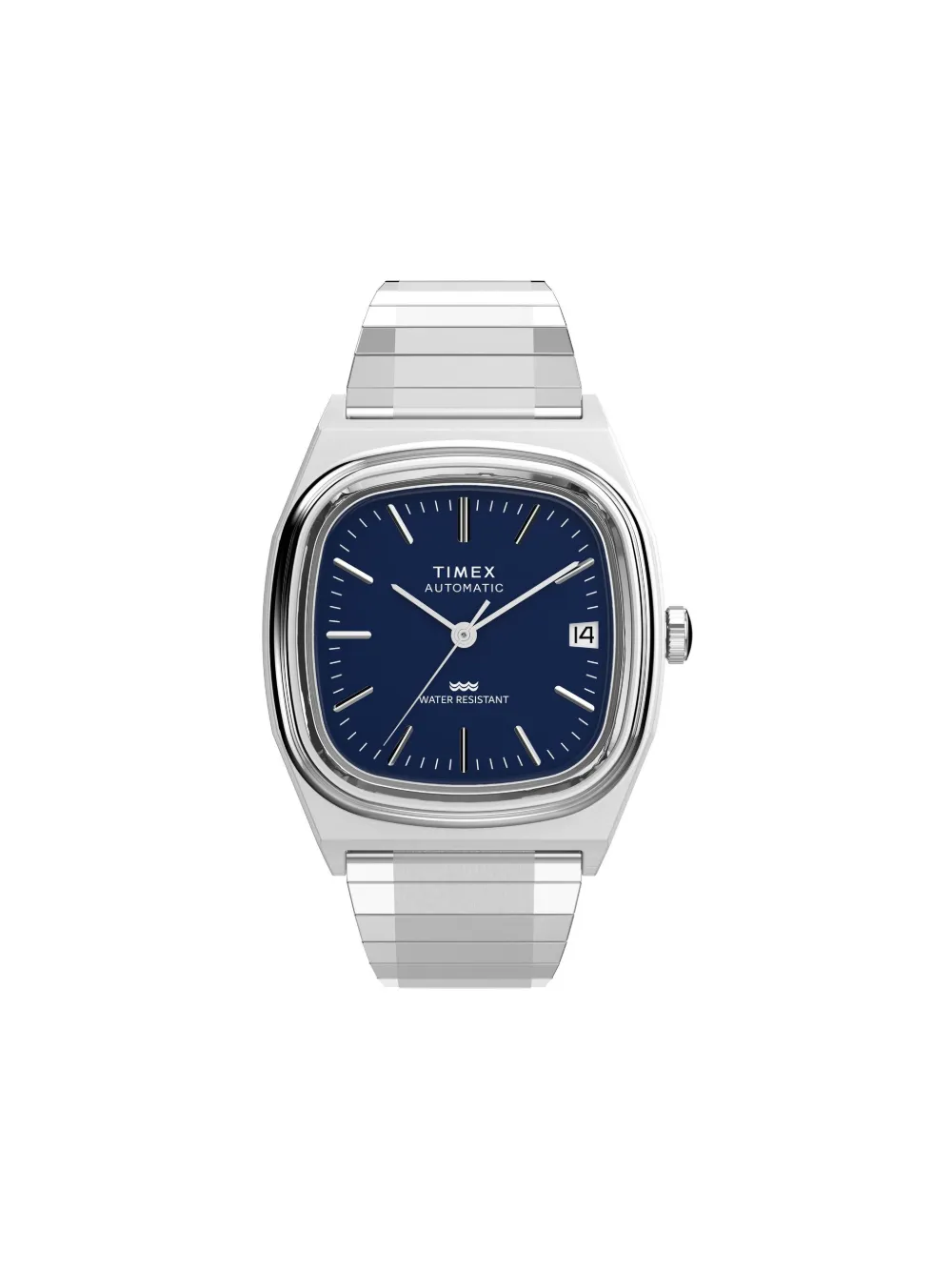 Timex Automatic 1983 E-line Reissue 34mm In Blue