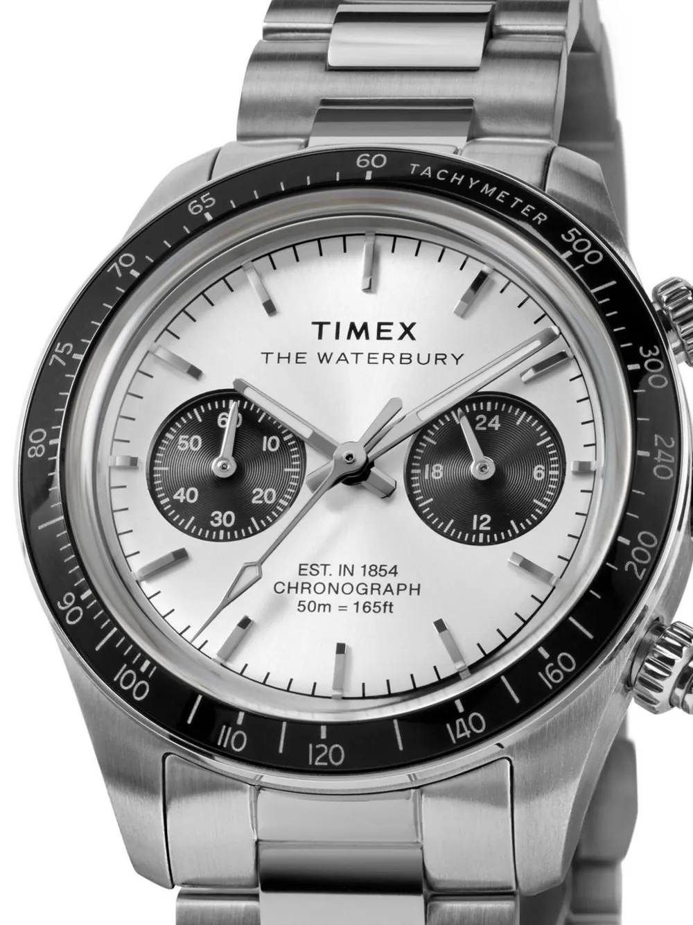 TIMEX Waterbury Heritage Chronograph 41 mm - Grijs