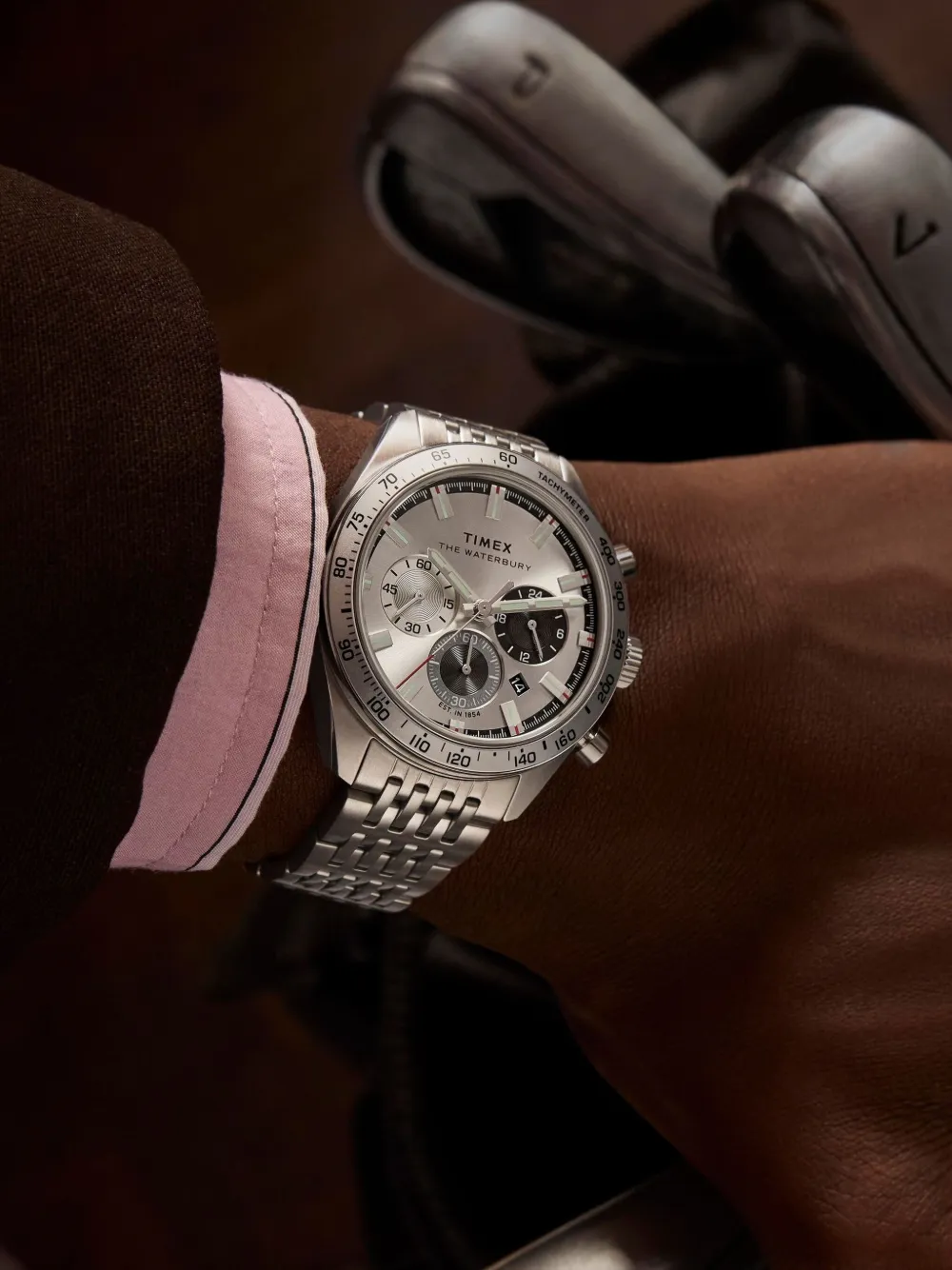 TIMEX Waterbury Chronograph 41mm | Grey | FARFETCH