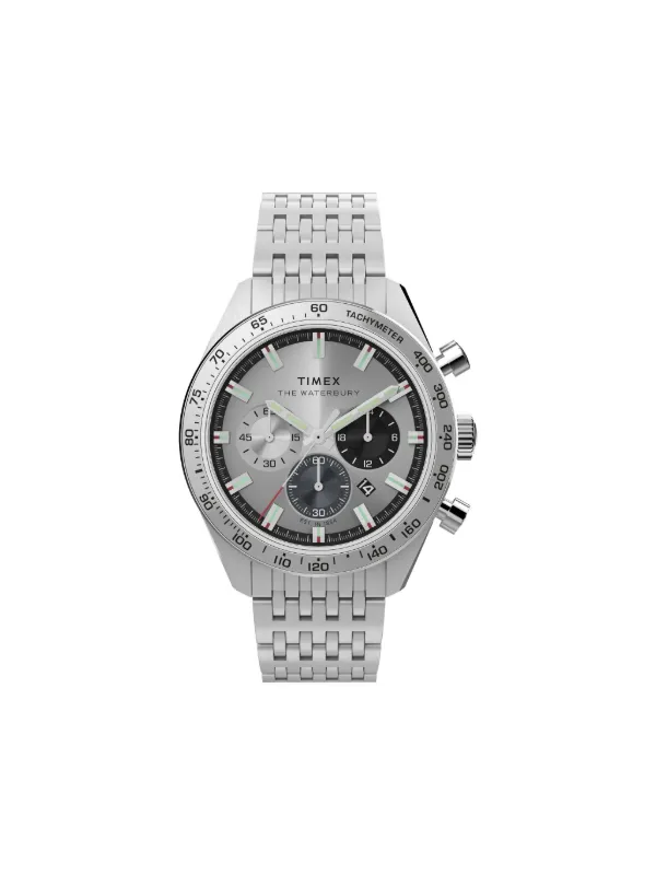 TIMEX Waterbury Chronograph 41mm 腕時計 | グレー | FARFETCH JP