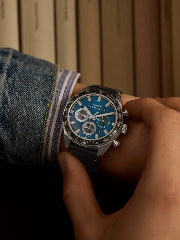 TIMEX Waterbury 41mm | Blue | FARFETCH