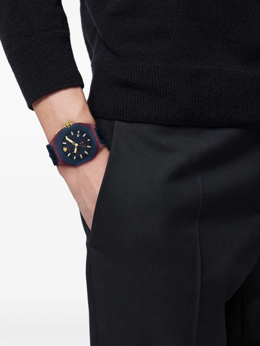 Versace reloj V-Legend de 44mm | relojes de moda Connectrix | Image 2