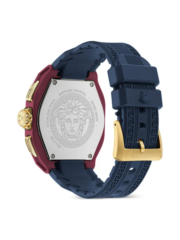 7HM3【動作品】VERSACE 腕時計 VERE 211025590172 Versace V-Legend 44mm | Blue | FARFETCH