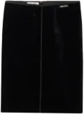 Miu Miu velvet skirt - Black