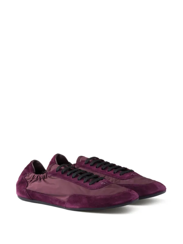 【関税&送料込】Prada Collapse Sneaker In Re-Nylon And Suede Prada Collapse Mixed Media Low Top Sneaker (Women) | Nordstrom