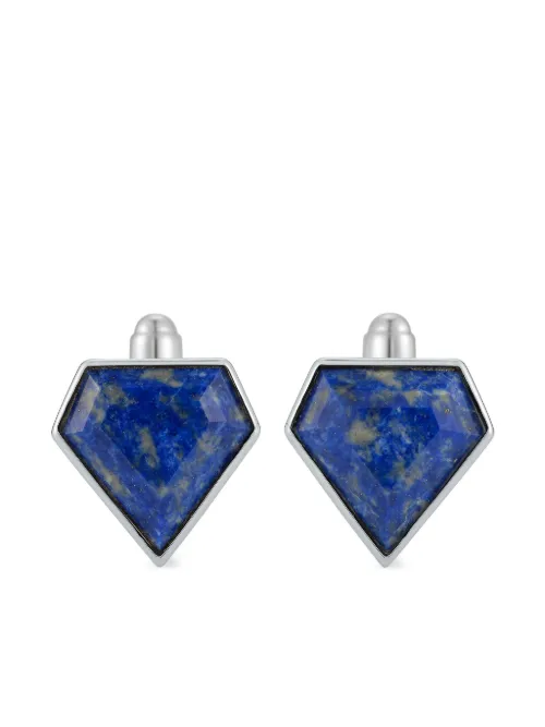 Boutons de manchette Pentagon en sterling - Mateo - Modalova