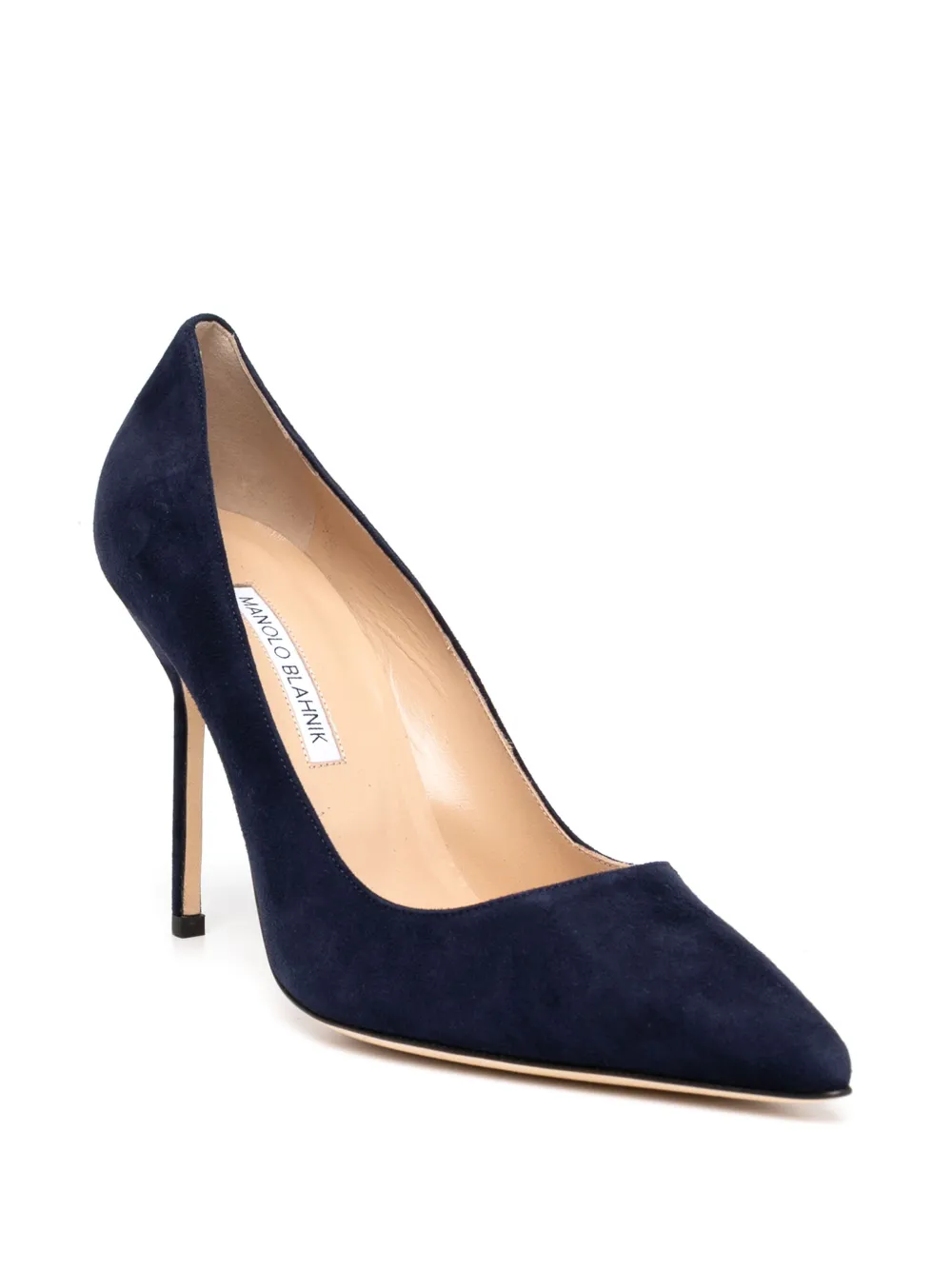 Manolo Blahnik pointed toe pumps - Blauw