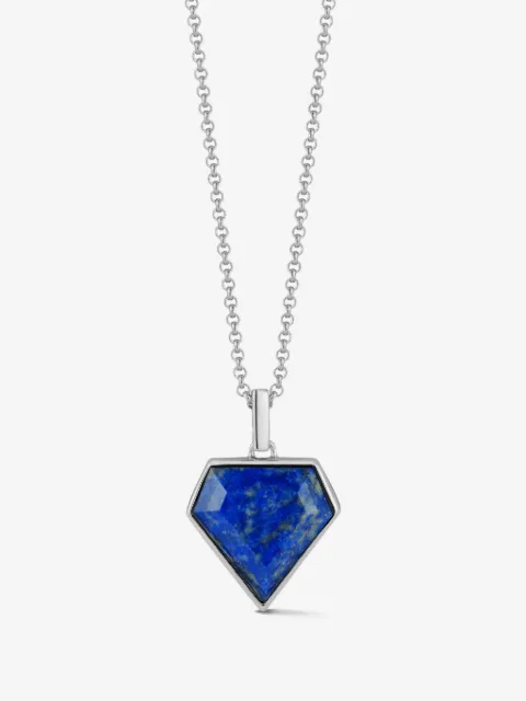 Mateo collar Pentagon en plata de ley