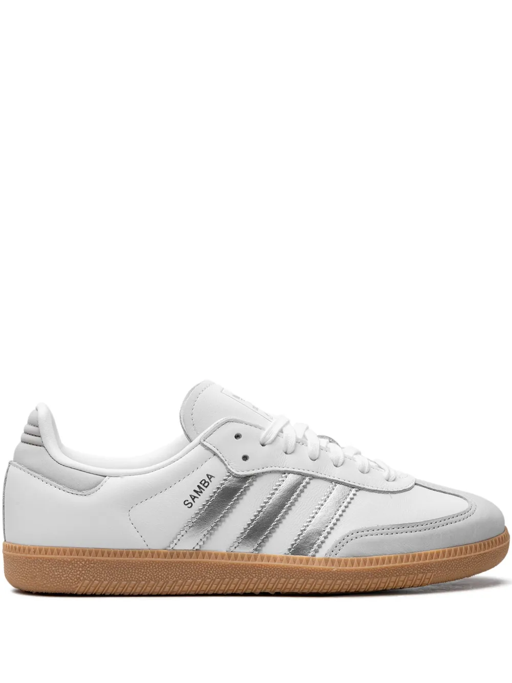 Adidas Originals Womens Adidas Samba Og Logo-print Leather And Suede Low-top Trainers In White