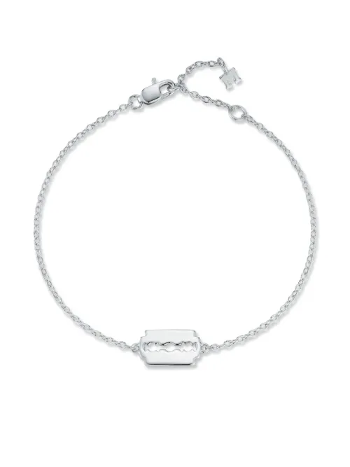 Bracelet Mini Razor Blade en sterling - Mateo - Modalova