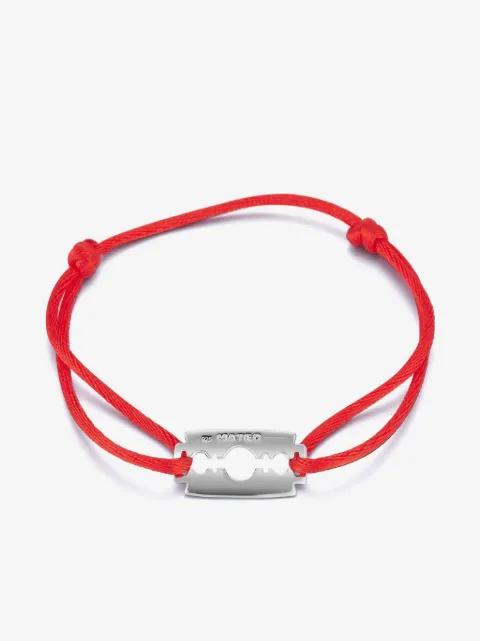 Mateo sterling silver Razor Blade bracelet