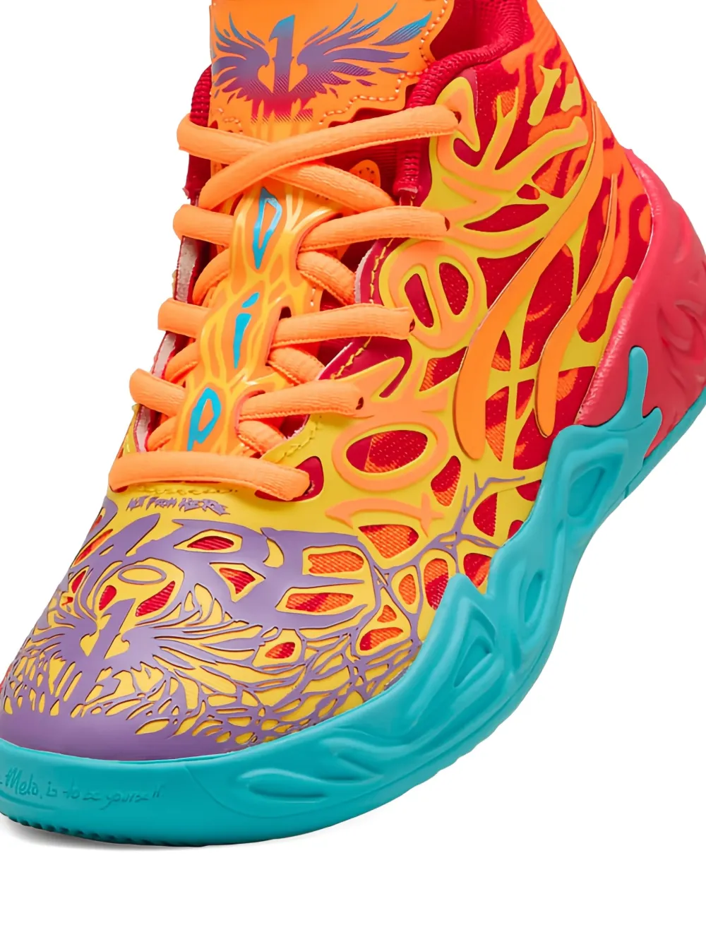 Puma Kids x LaMelo Ball MB.04 "Phoenix" sneakers Rood