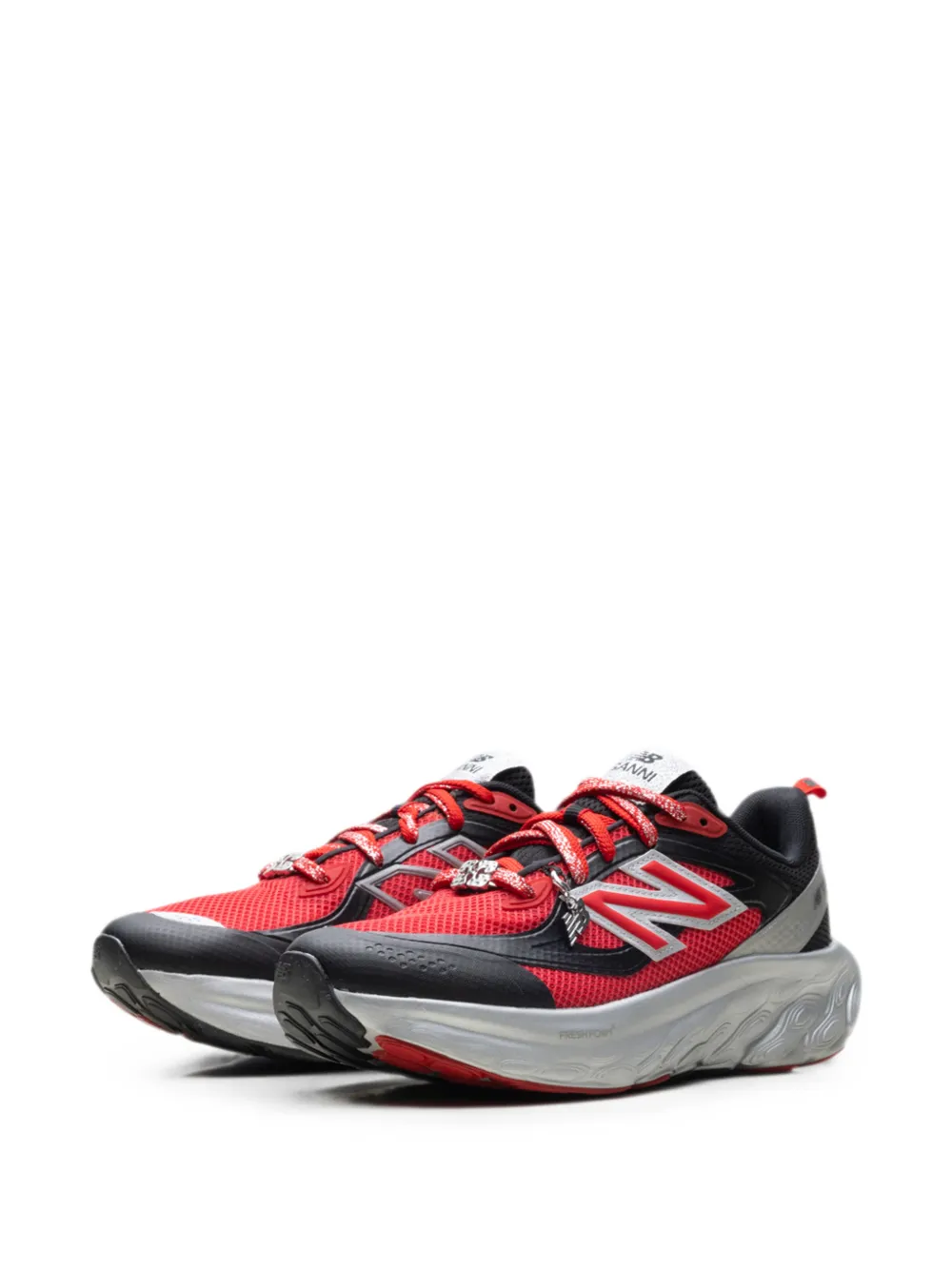 New Balance x Ganni Fresh Foam sneakers - Rosso