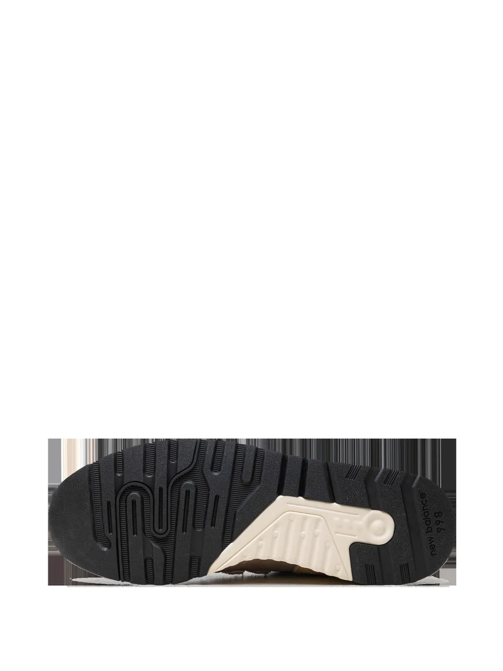 New Balance Suede And Mesh Sneakers With Signature Logo Detail In Neutrals