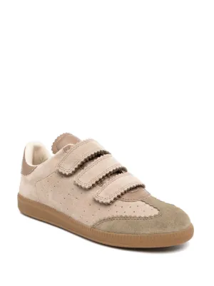 追跡あり★ISABEL MARANT☆スエードロゴスニーカー 25PBK0010FA-C1E02S-70RD-