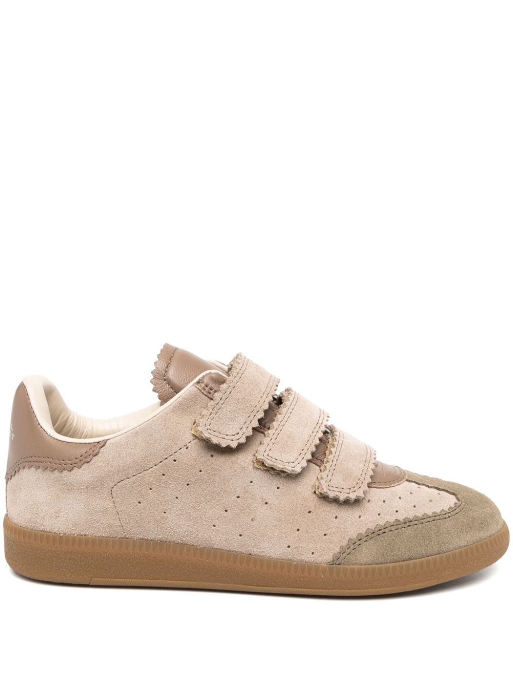 ISABEL MARANT round toe trainer Brown